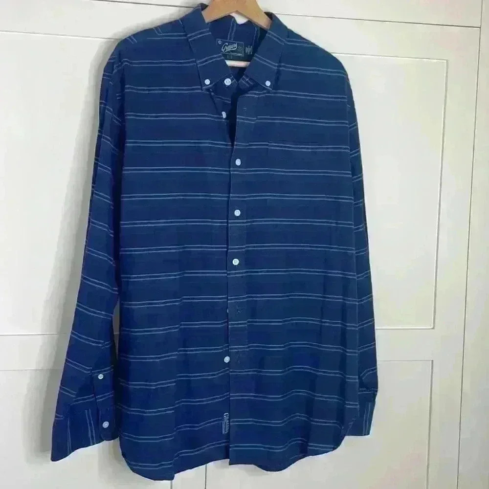 Grayers Men Long Sleeve Collared Shirt